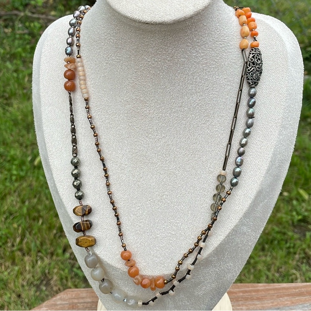 Silpada multigemstones 925 sterling silver